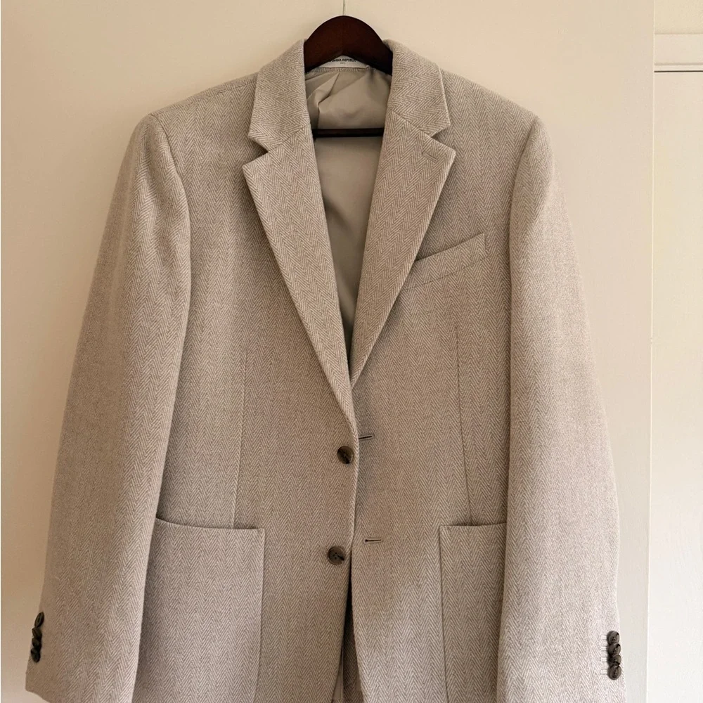Banana Republic Light Tan Men's Blazer - Picture 1 of 4